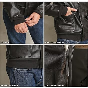 Amazon | AVIREX アビレックス 2191000 MADE IN USA A-2レザー